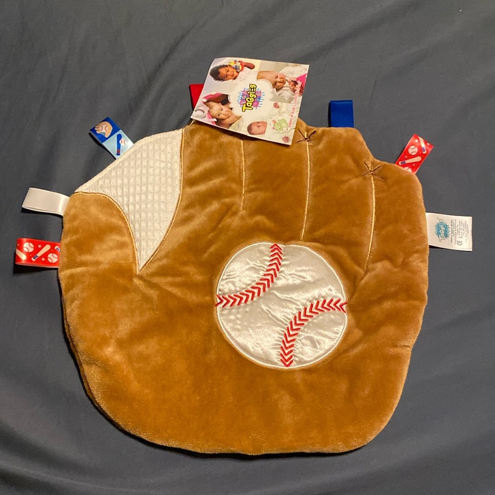 Taggies Baseball Mitt Lovey - NWT